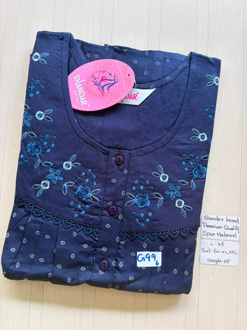 BS303 Shandar Spun nighty