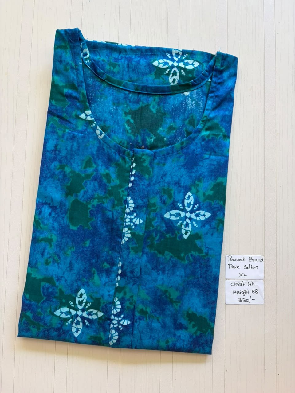 AASHP010 Peacock Pleats Zip Nighty HP BP