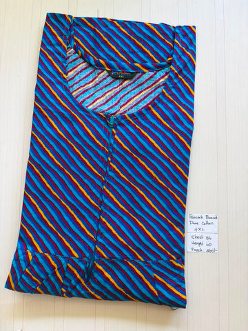 AASBP043 Peacock Pleats Zip Nighty BP