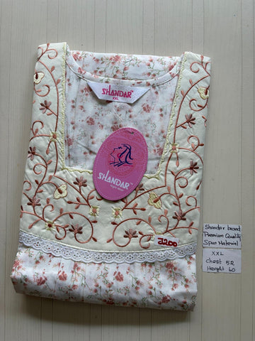 DSS 260 Height Shandar Spun nighty