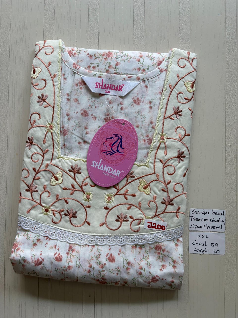 DSS 260 Height Shandar Spun nighty