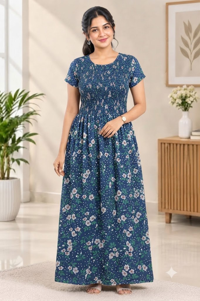 BJS 1977 Jessica Smoking Frock JC Nighty 550