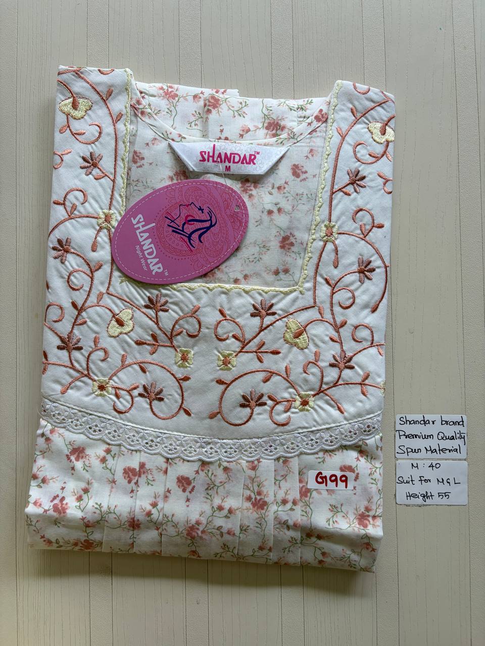 ASS032 Shandar Spun nighty
