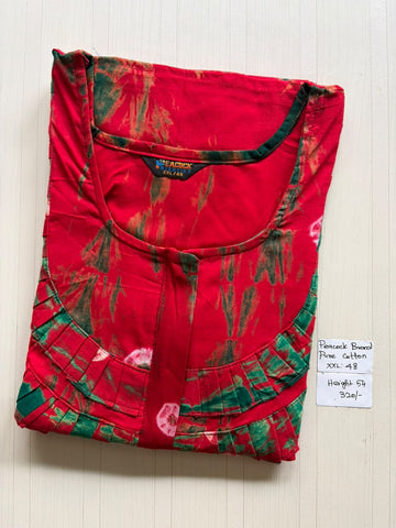 AASZ 312 Peacock Zip Nighty BP DPS
