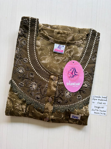 ASS 446 Shandar Spun nighty