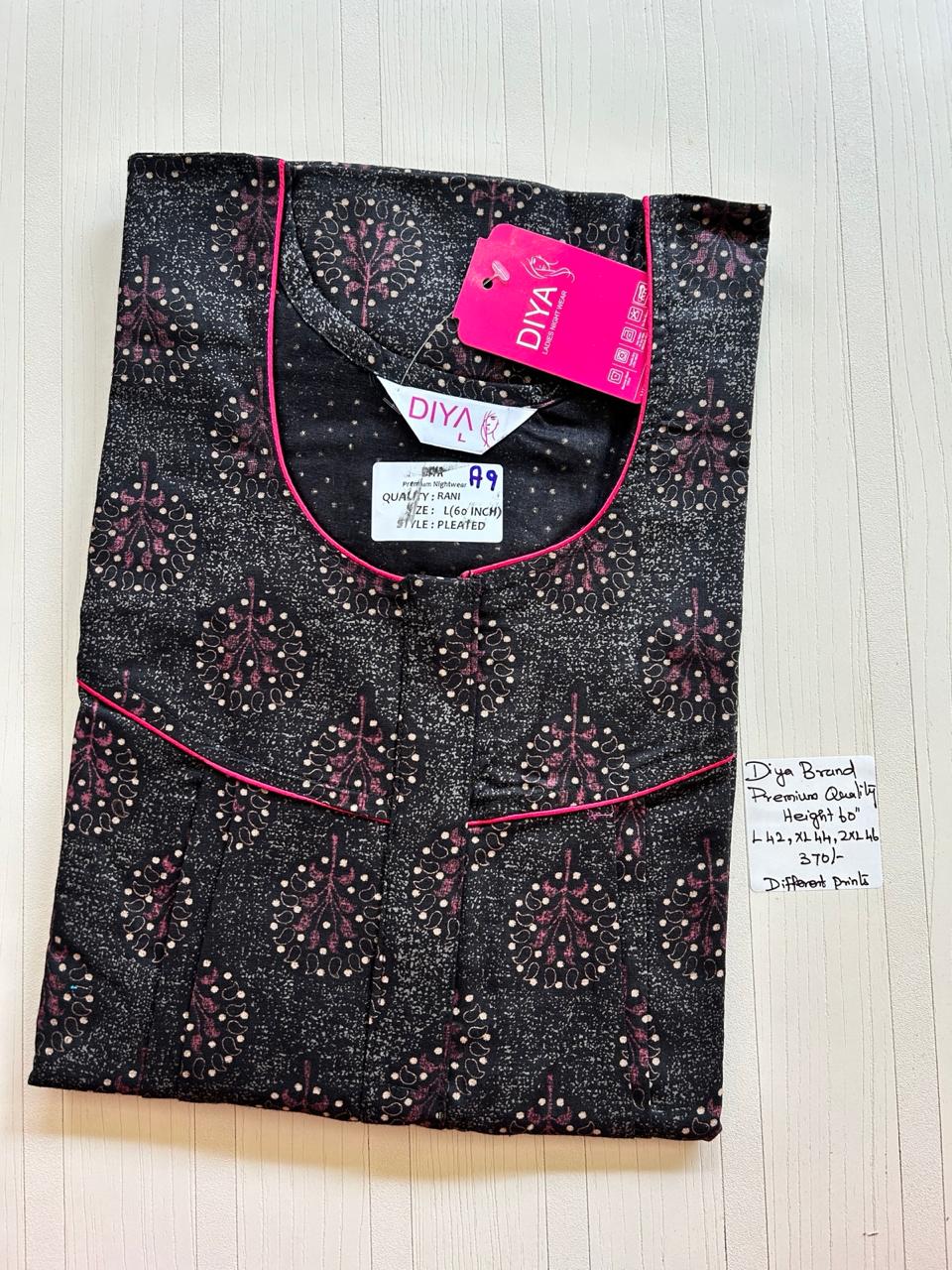 AAS5153 Peacock pleats Zip premium quality BP HP DD CPS