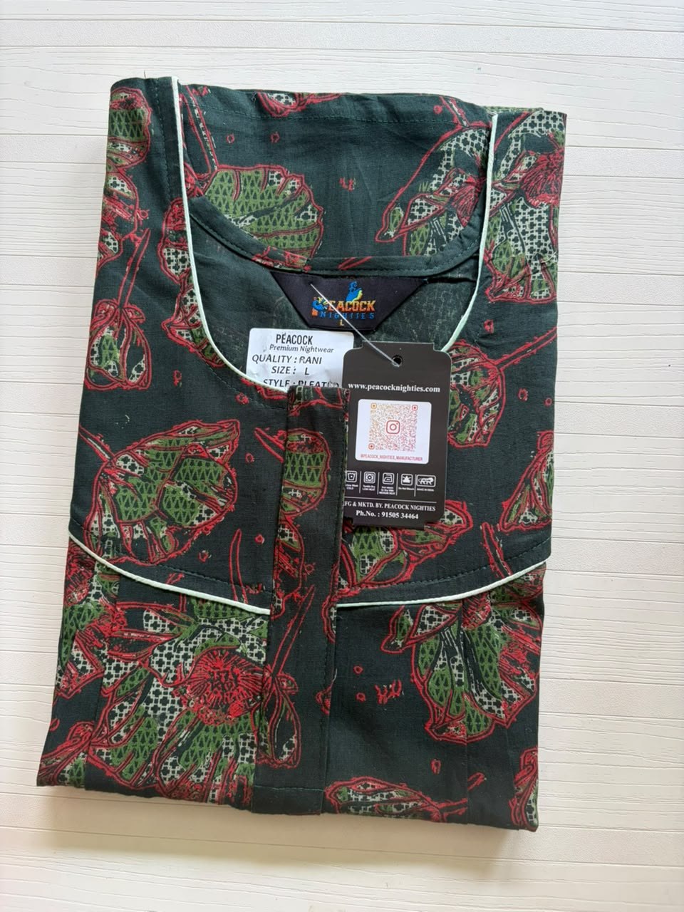 AAS5097 Peacock pleats Zip premium quality BP DD