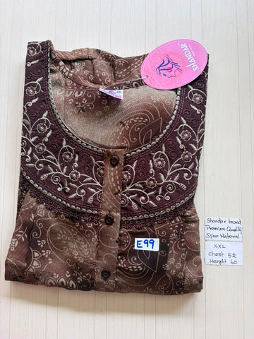 DSS128 Height Shandar Spun Nighty
