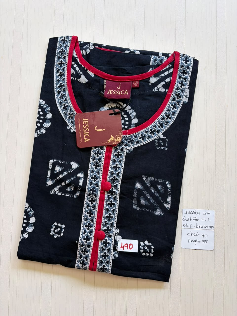 AJS 178 Jessica Slimfit VV AL JC Nighty 550