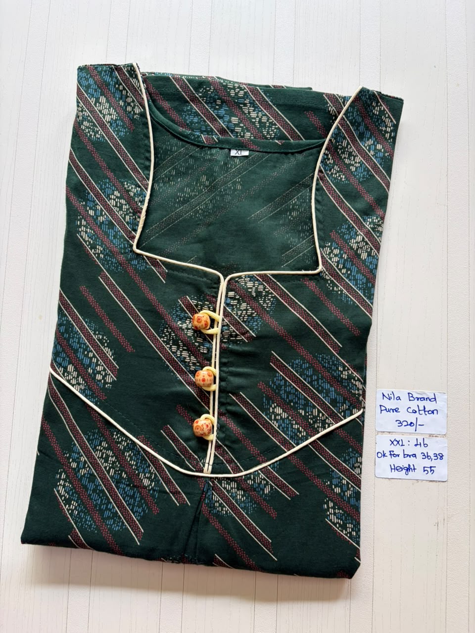 NP 027 Nila Brand No zip Nighty