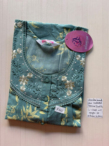 BSS 085 Shandar Spun nighty
