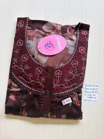 BS520 Shandar Spun nighty