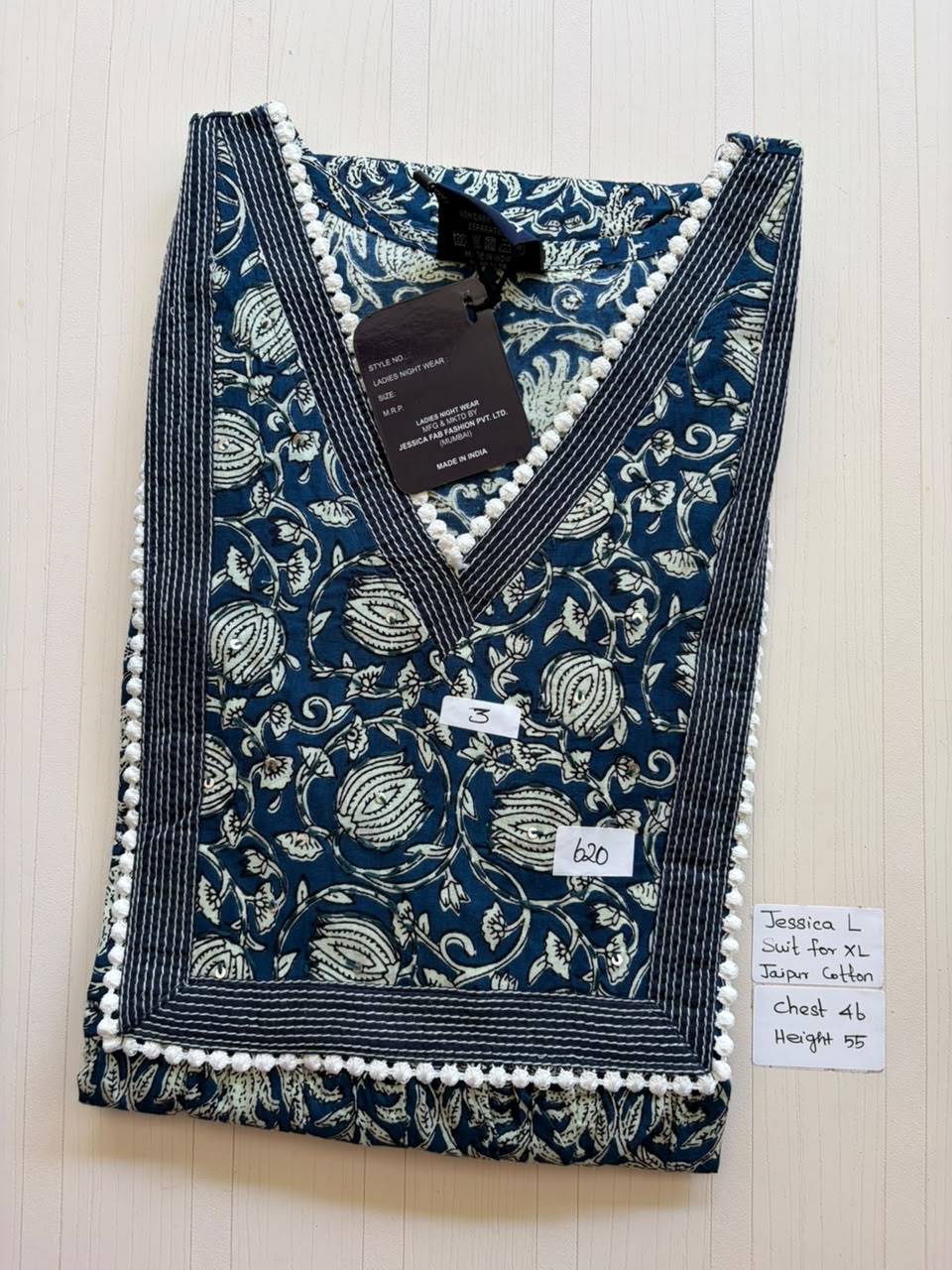BJS 1597 Jessica VV AL JC Nighty 550