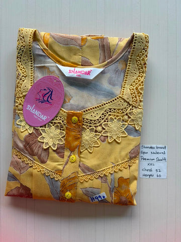 DSS 248 Height Shandar Spun nighty