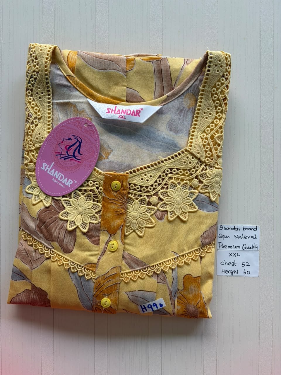 DSS 248 Height Shandar Spun nighty