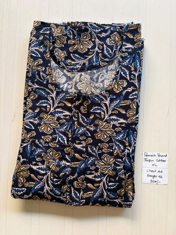 AASBP 398 Peacock Pleats Zip Nighty BP CPS