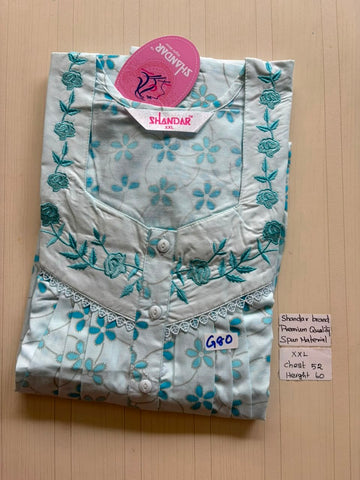 DSS199 Height Shandar Spun Nighty