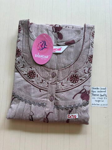 DSS 287 Height Shandar Spun nighty