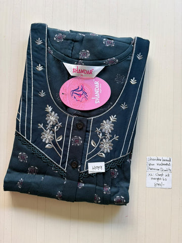 CSS 407 Height Shandar Spun nighty