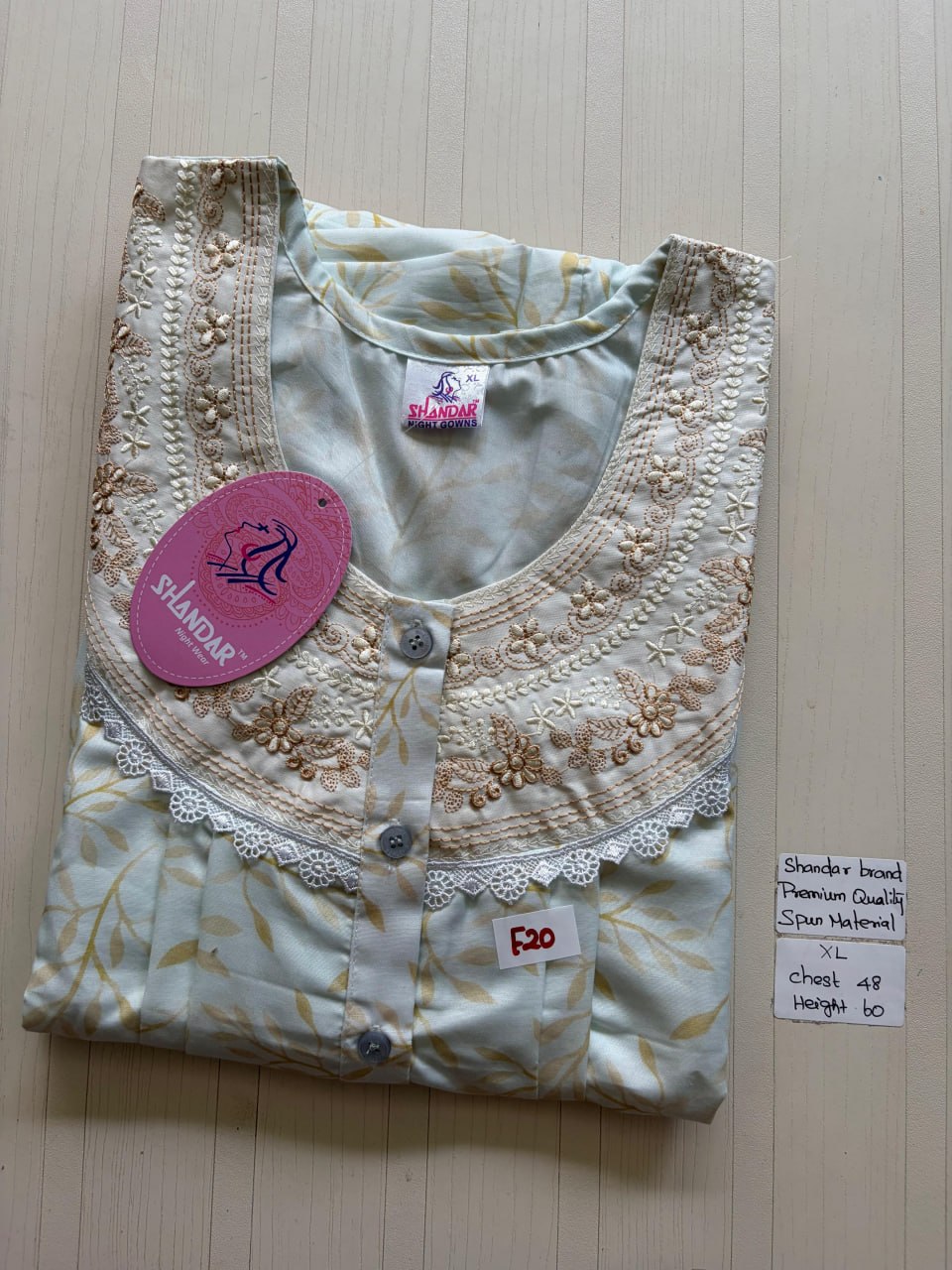 CSS 450 Height Shandar Spun nighty