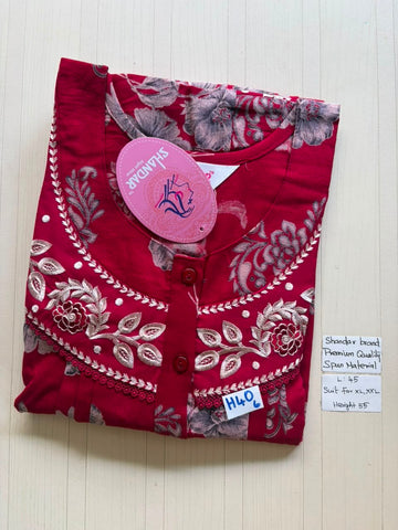 BS371 Shandar Spun nighty