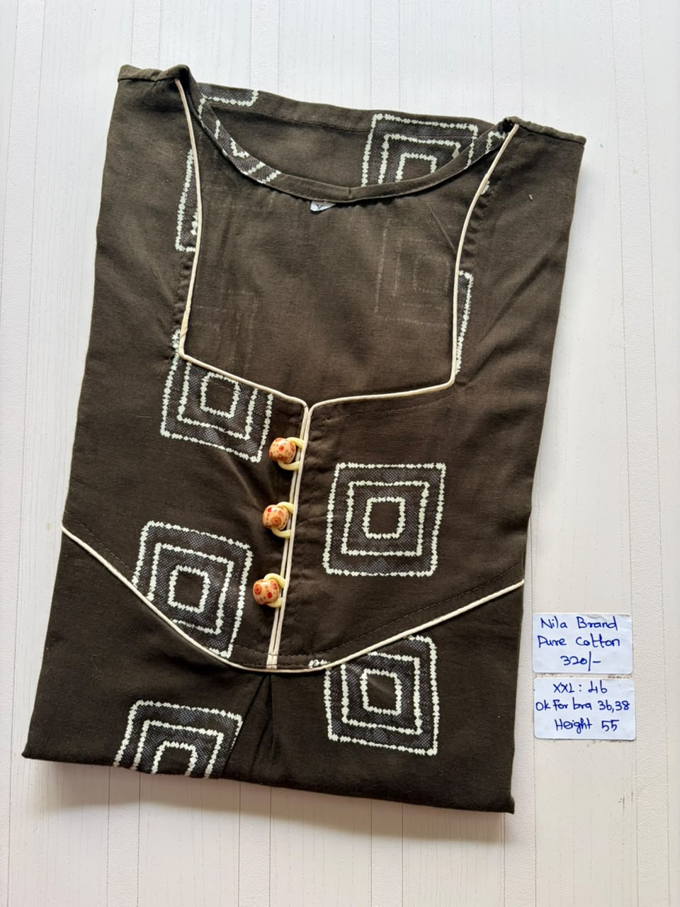 NP 064 Nila Brand No zip Nighty DPS