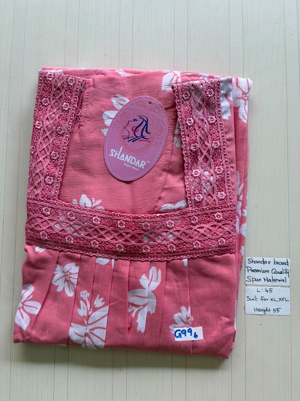 BS270 Shandar Spun nighty