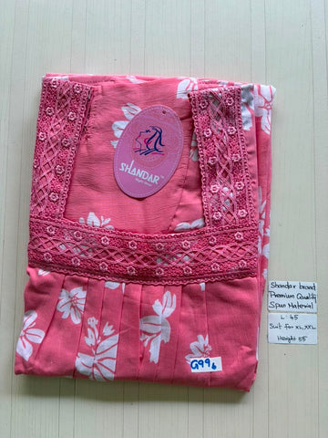 BS270 Shandar Spun nighty