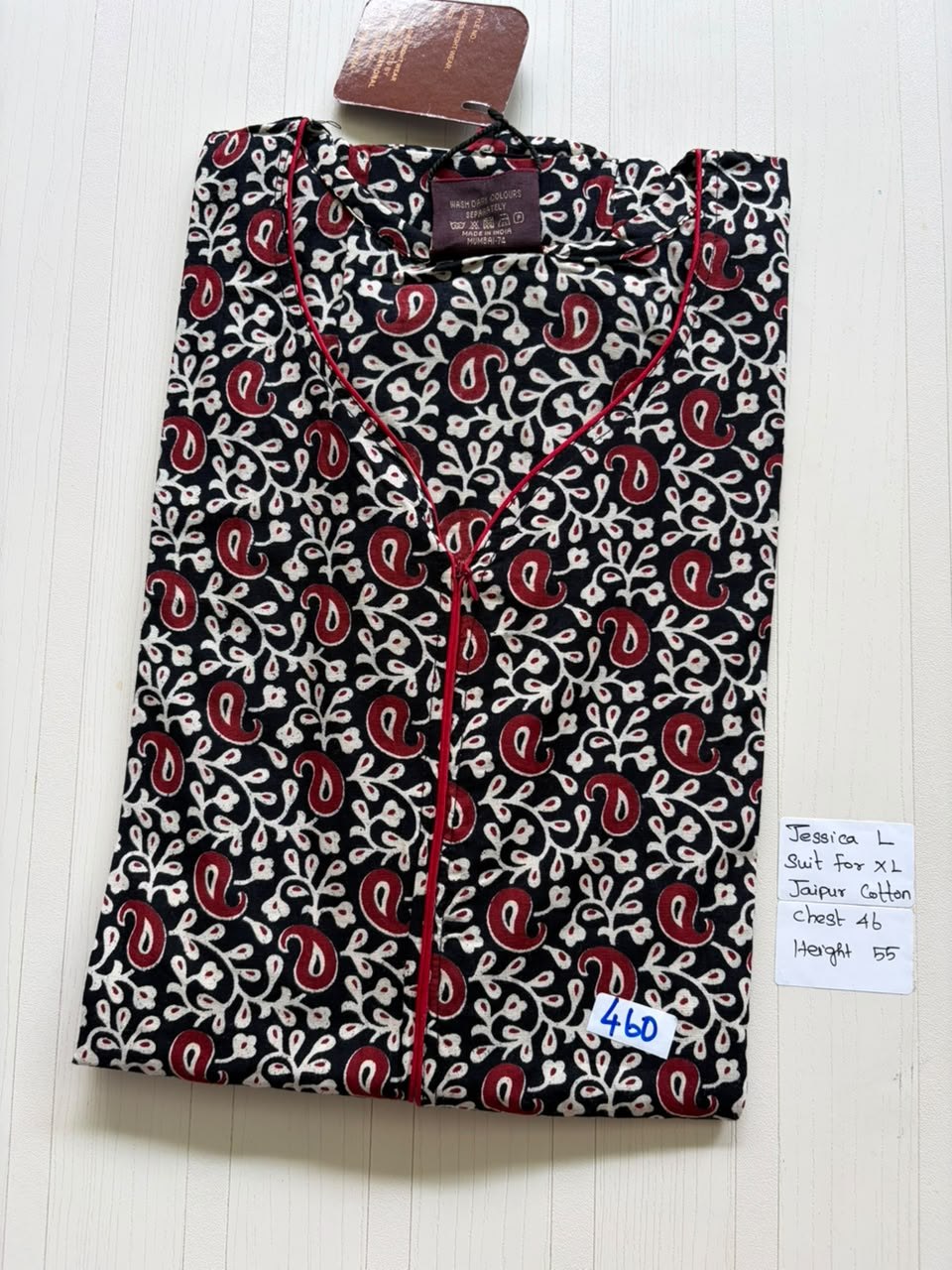 BJS 912 Jessica ZIp Nighty BB 550