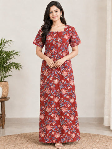 AASZ 329 Peacock Zip Nighty BP CPS