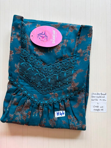 BSS 614 Shandar Spun nighty