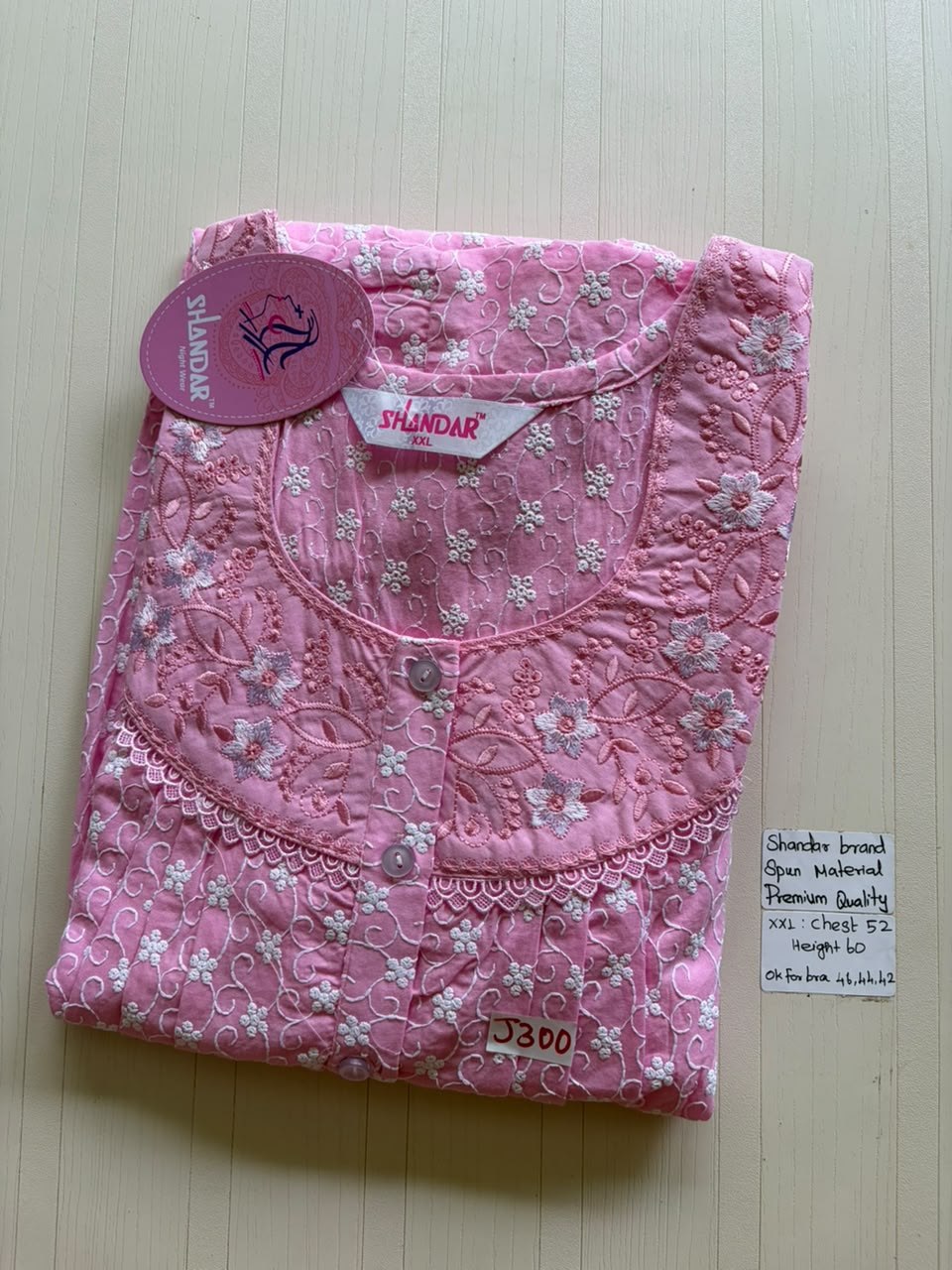 DSS 321 Height Shandar Spun nighty