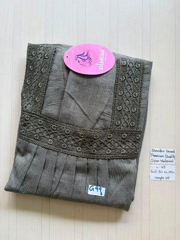 BS264 Shandar Spun nighty