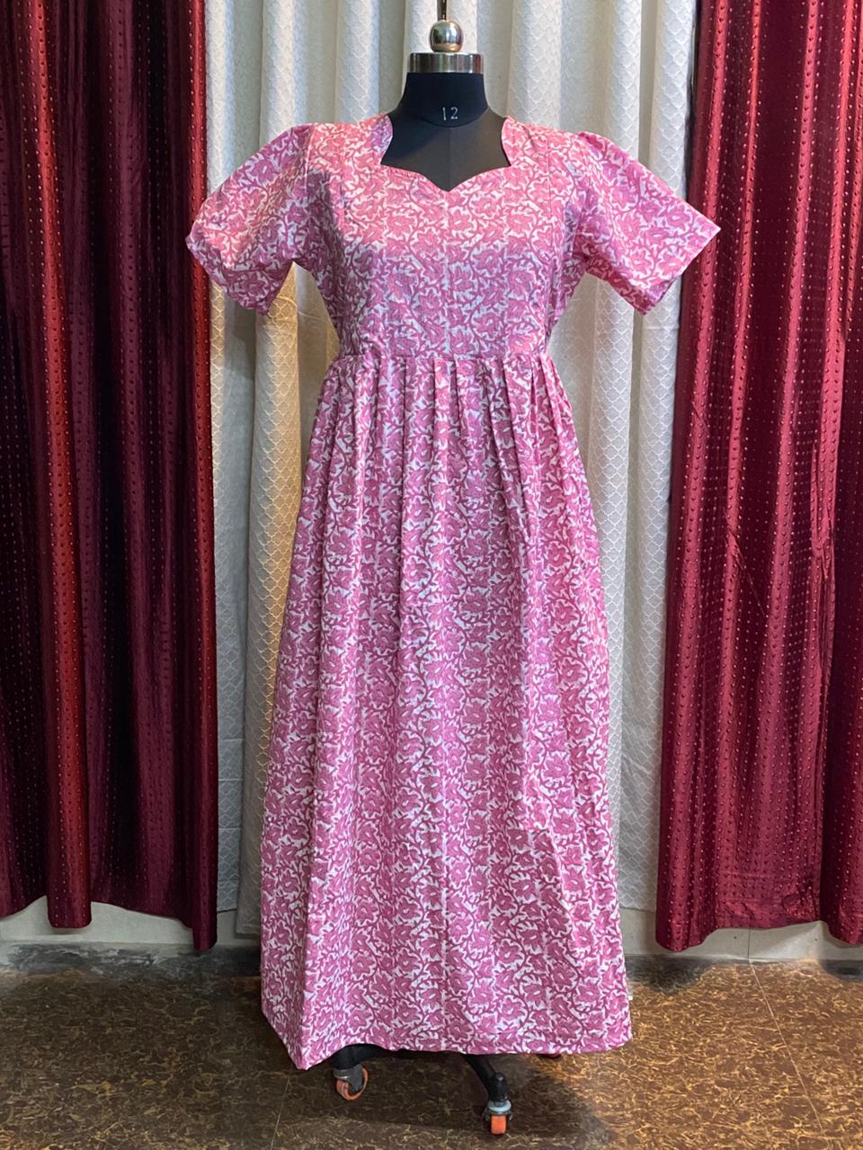 MFS122 Peacock Height maxi feeding frock FD FM1 FM2