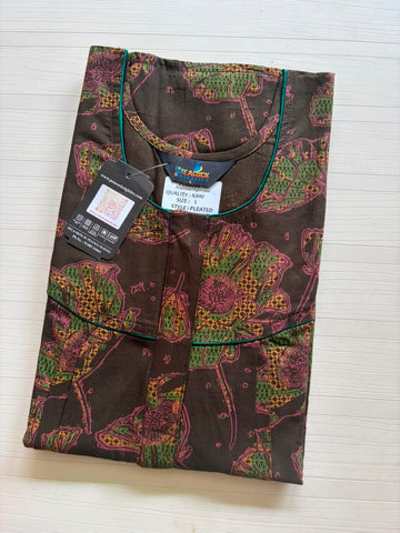 AAS5095 Peacock pleats Zip premium quality BP DD