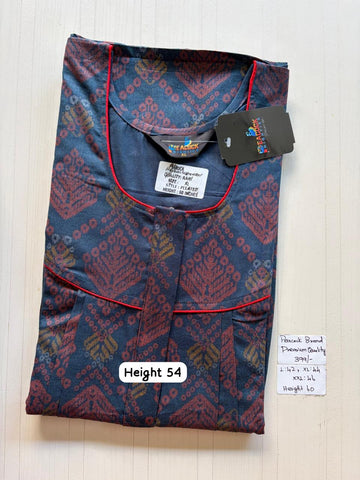 AAS5276 Peacock pleats Zip premium quality BP DD CPS DPS Height 54