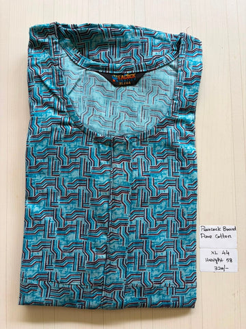 AASHP 087 Peacock Pleats Zip Nighty BP HP CPS