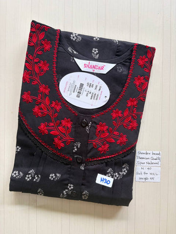 ASS107 Shandar Spun nighty