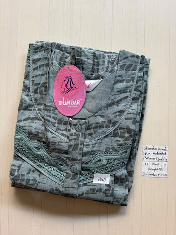 ASS 345 Shandar Spun nighty