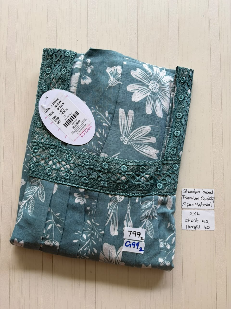 DSS093 Height Shandar Spun Nighty