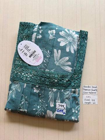 DSS093 Height Shandar Spun Nighty