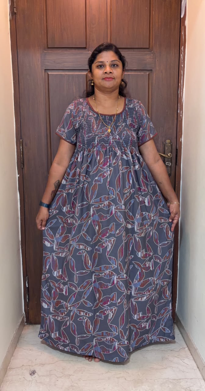 SPB 013 Ponni's Smoking Frock Nighty