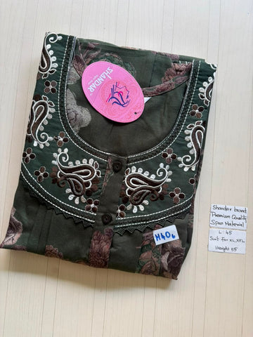BS364 Shandar Spun nighty