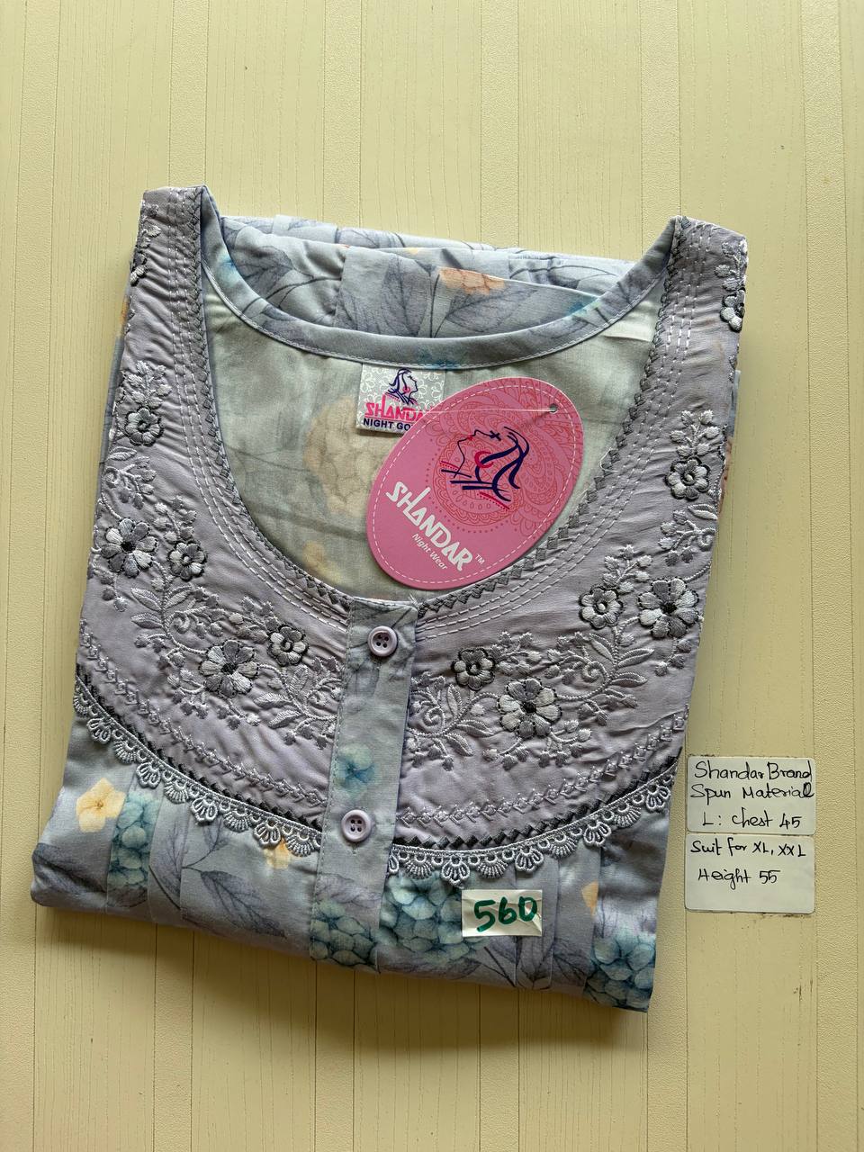 bss 399 Shandar light Spun nighty