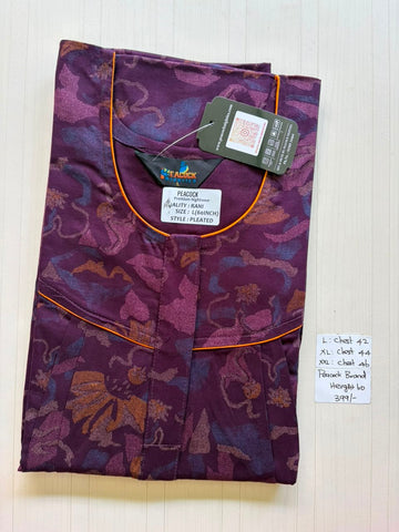 AAS5114 Peacock pleats Zip premium quality BP HP DD LPS CPS DPS