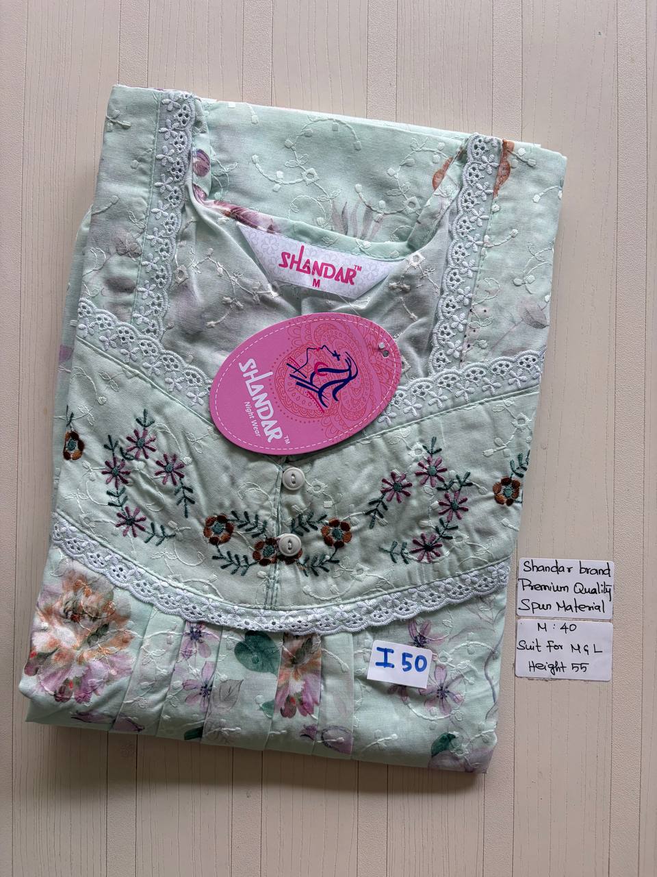 ASS170 Shandar Spun nighty