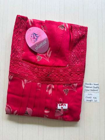DSS090 Height Shandar Spun Nighty