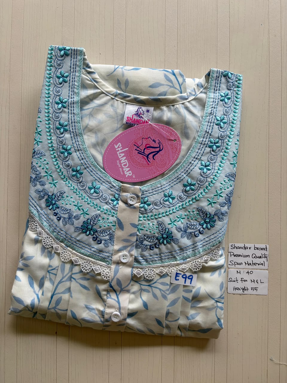 ASS 250 Shandar Spun nighty
