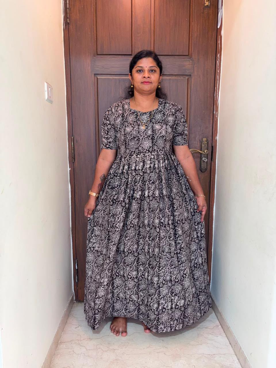 MFS 348 Peacock Height Maxi Frock YY1 YY2