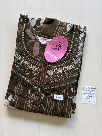 CSS 403 Height Shandar Spun nighty